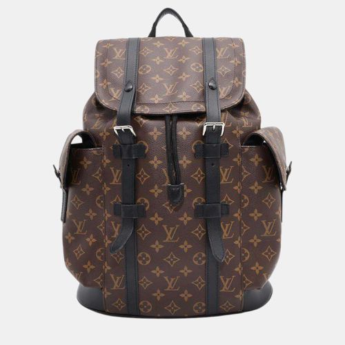 Monogram Canvas Macassar MM Backpack - Louis Vuitton - Modalova