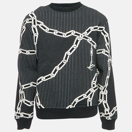 Quilted 3D Effect Chain Knit Sweatshirt M - Louis Vuitton - Modalova