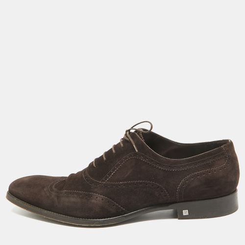 Suede Lace Up Oxfords Size 42.5 - Louis Vuitton - Modalova