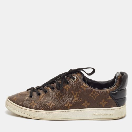 Monogram Canvas and Leather Frontrow Low Top Sneakers Size 40.5 - Louis Vuitton - Modalova