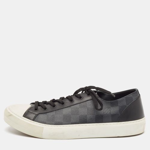 Damiere Canvas and Leather Low Top Sneakers Size 43.5 - Louis Vuitton - Modalova