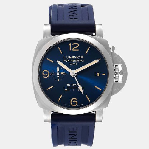 Stainless Steel Luminor Marina PAM00986 Automatic Men's Wristwatch 44 mm - Panerai - Modalova