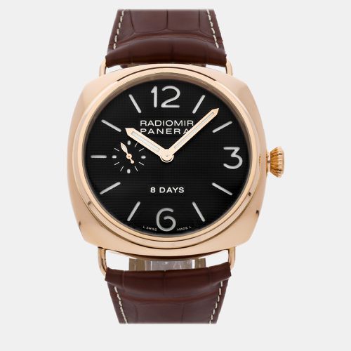 K Rose Gold Radiomir PAM00197 Manual Winding Men's Wristwatch 45 mm - Panerai - Modalova