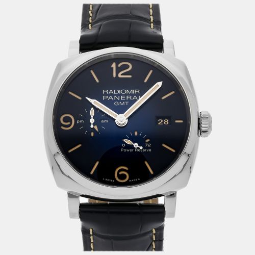 Stainless Steel Radiomir PAM00946 Automatic Men's Wristwatch 45 mm - Panerai - Modalova