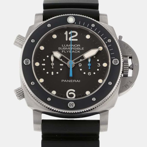 Titanium Submersible PAM00615 Automatic Men's Wristwatch 47 mm - Panerai - Modalova