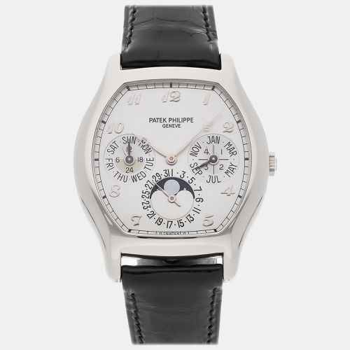 K White Gold Complications Automatic Men's Wristwatch 35 mm - Patek Philippe - Modalova