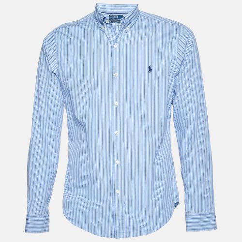 Striped Cotton Slim Fit Button Down Shirt M - Polo Ralph Lauren - Modalova