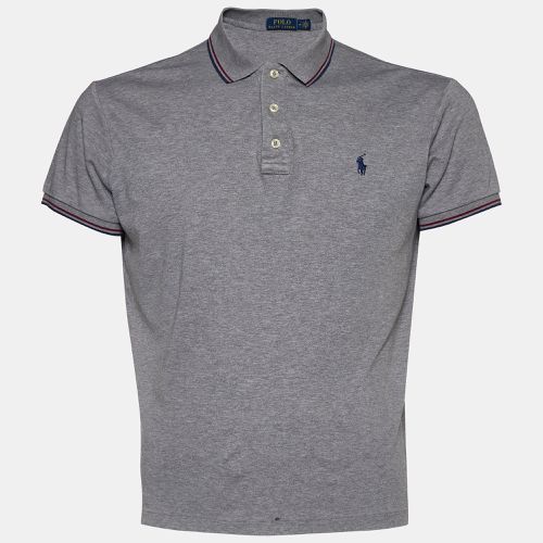 Cotton Logo Embroidered Polo T-Shirt M - Polo Ralph Lauren - Modalova