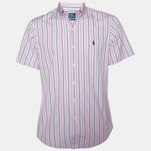 Polo by Ralph Lauren Striped Cotton Half Sleeve Shirt M - Polo Ralph Lauren - Modalova