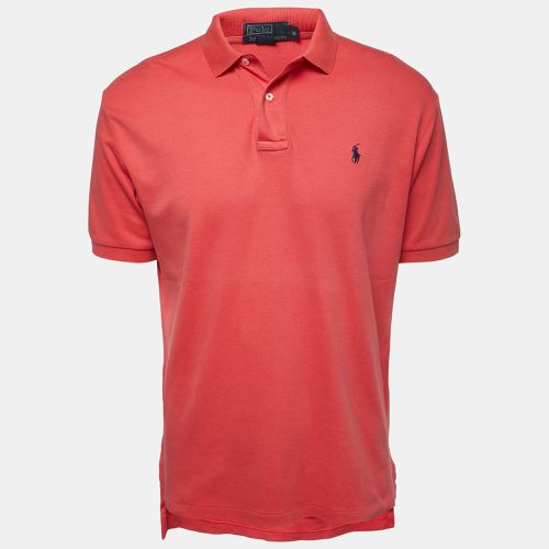 Logo Embroidered Cotton Polo T-Shirt M - Polo Ralph Lauren - Modalova