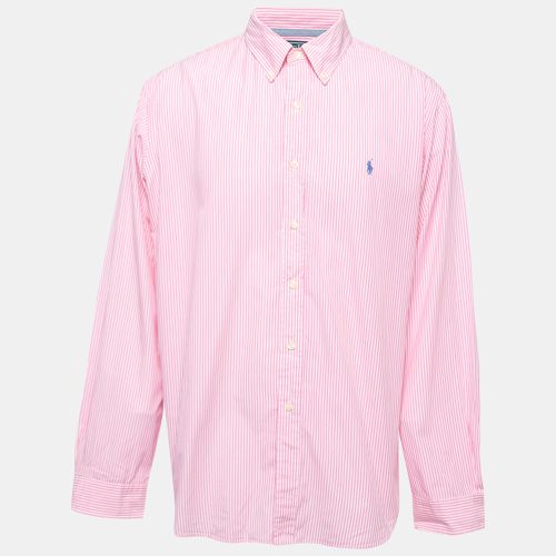 Striped Cotton Button Down Full Sleeve Shirt XXL - Polo Ralph Lauren - Modalova