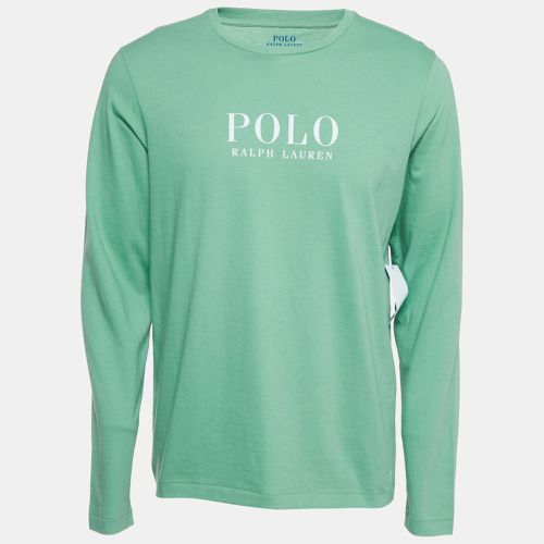 Cotton Printed Long Sleeve T-Shirt M - Polo Ralph Lauren - Modalova