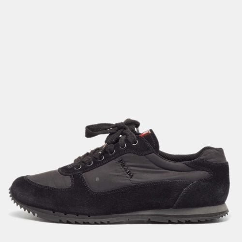 Suede and Nylon Low Top Sneakers Size 41 - Prada Sport - Modalova