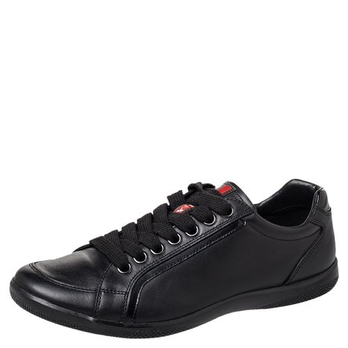 Leather Low Top Sneakers Size 40 - Prada Sport - Modalova