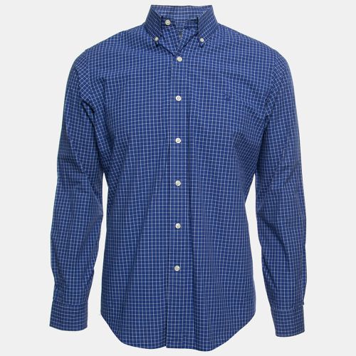 Checked Patterned Cotton Button Down Shirt M - Ralph Lauren - Modalova