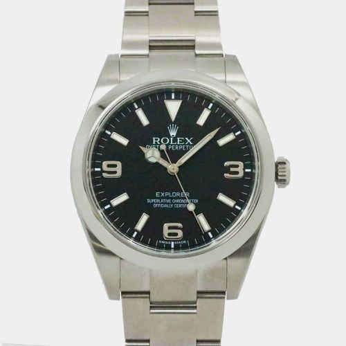 Stainless Steel Explorer I 214270 Automatic Men's Wristwatch 39 mm - Rolex - Modalova