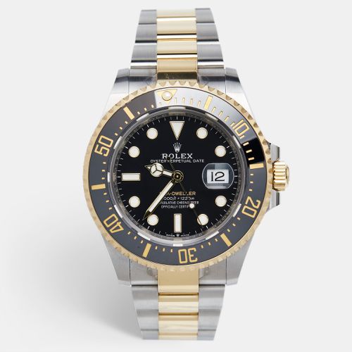 Cerachrom 18K Yellow Gold Oystersteel Sea-Dweller M126603-0001 Men's Wristwatch 43 mm - Rolex - Modalova