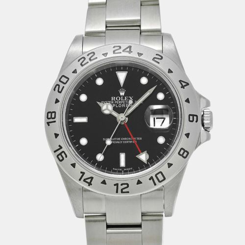 Stainless Steel Explorer II 16570 Automatic Men's Wristwatch 40 mm - Rolex - Modalova