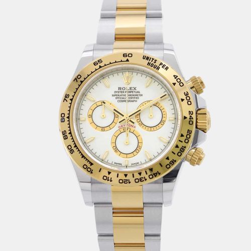 K Yellow Gold Stainless Steel Cosmograph Daytona 126503 Automatic Men's Wristwatch 40 mm - Rolex - Modalova