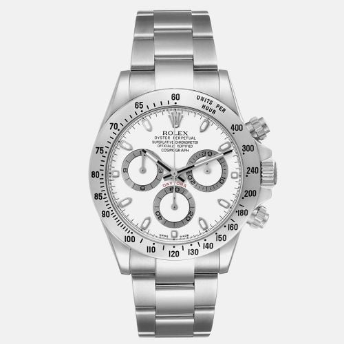 Daytona Chronograph Dial Steel Men's Watch 40.0 mm - Rolex - Modalova