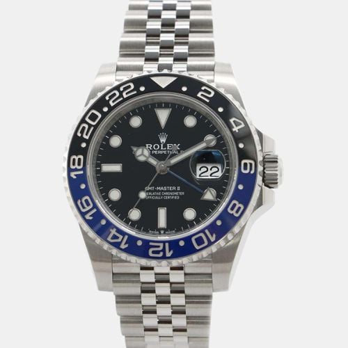 Stainless Steel GMT-Master II 126710BLNR Automatic Men's Wristwatch 40 mm - Rolex - Modalova