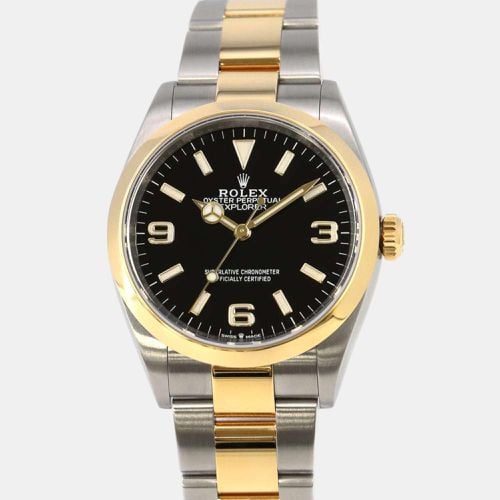 K Yellow Gold Stainless Steel Explorer II 124273 Automatic Men's Wristwatch 36 mm - Rolex - Modalova