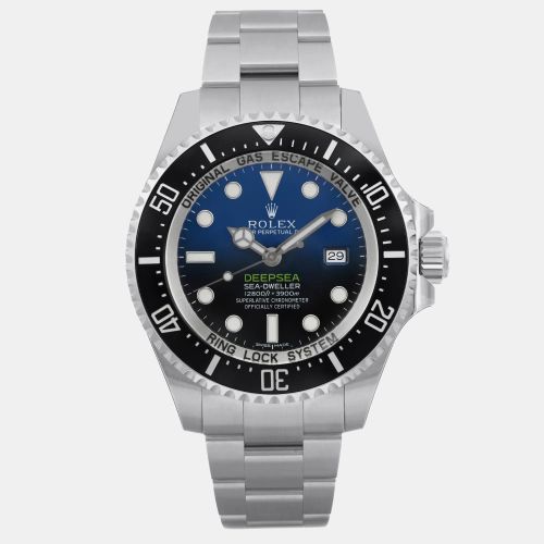 Blue Stainless Steel Sea-Dweller Deepsea 116660 Automatic Men's Wristwatch 44mm - Rolex - Modalova