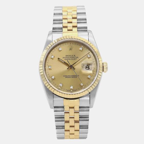 K Stainless Steel Datejust 16233 Automatic Women's Wristwatch 36mm - Rolex - Modalova