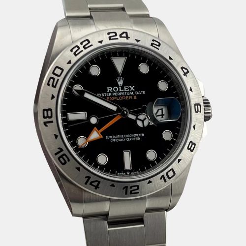 Stainless Steel Explorer II 226570 Automatic Men's Wristwatch 42 mm - Rolex - Modalova