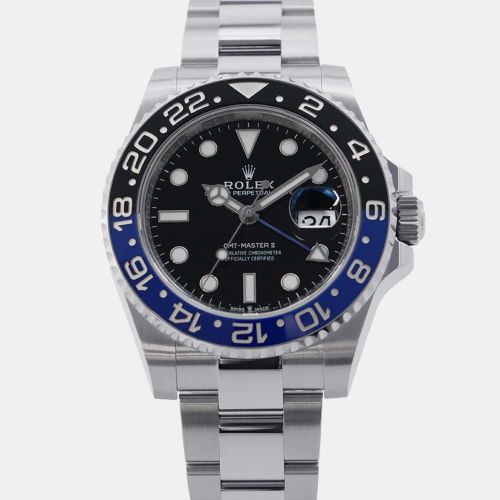 Stainless Steel GMT-Master II 126710BLNR Automatic Men's Wristwatch 40 mm - Rolex - Modalova