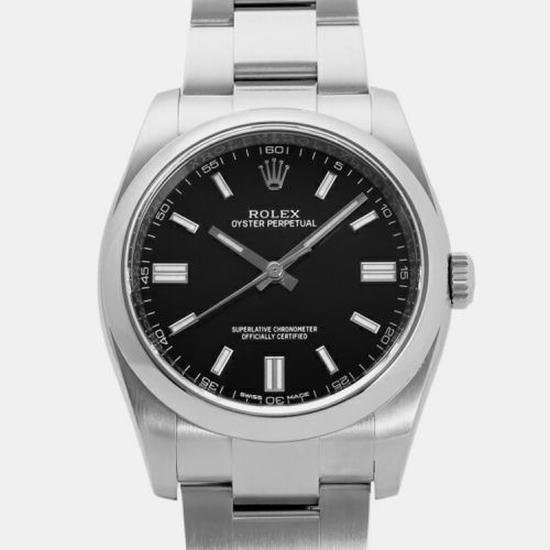 Stainless Steel Oyster Perpetual 116000 Automatic Men's Wristwatch 36 mm - Rolex - Modalova