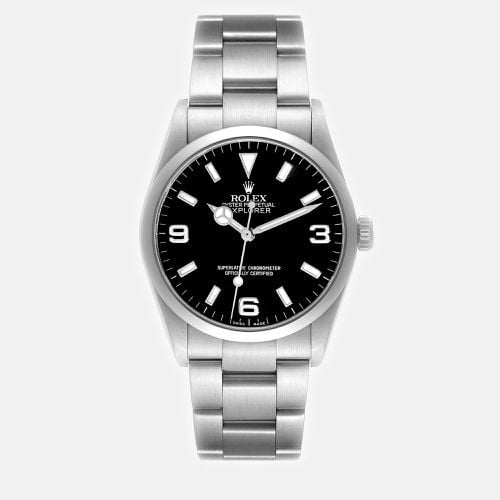 Explorer I Dial Steel Mens Watch 114270 36 mm - Rolex - Modalova