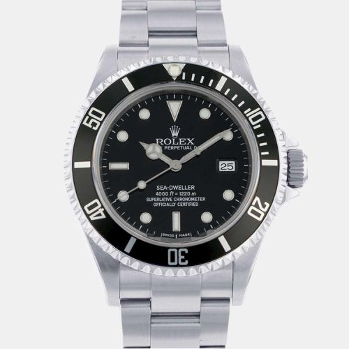 Stainless Steel Sea-Dweller Automatic Men's Wristwatch 40 mm - Rolex - Modalova