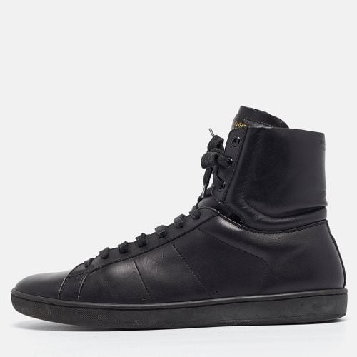 Saint Laurent Leather High Top Sneakers Size 43 - Saint Laurent Paris - Modalova