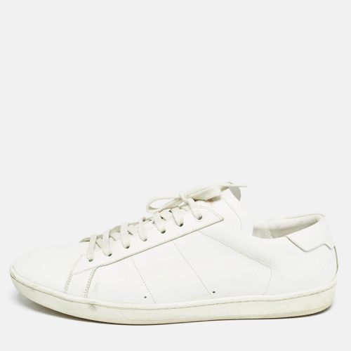 Saint Laurent Leather Lace Up Sneakers 45 - Saint Laurent Paris - Modalova