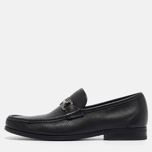 Leather Gancini Loafers Size 39.5 - Salvatore Ferragamo - Modalova