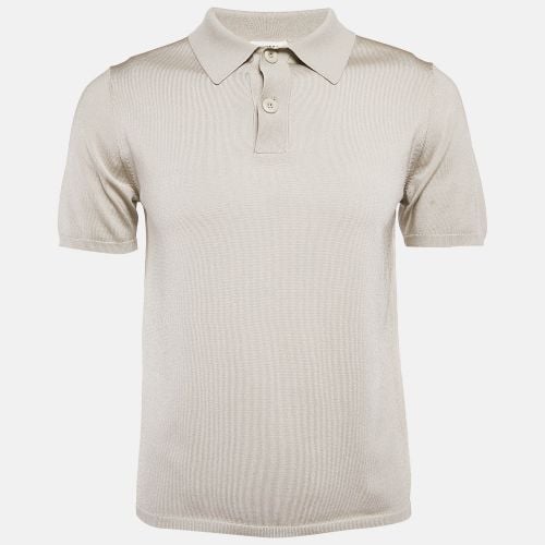 Sandro Grey Jersey Polo T-Shirt M - Sandro - Modalova