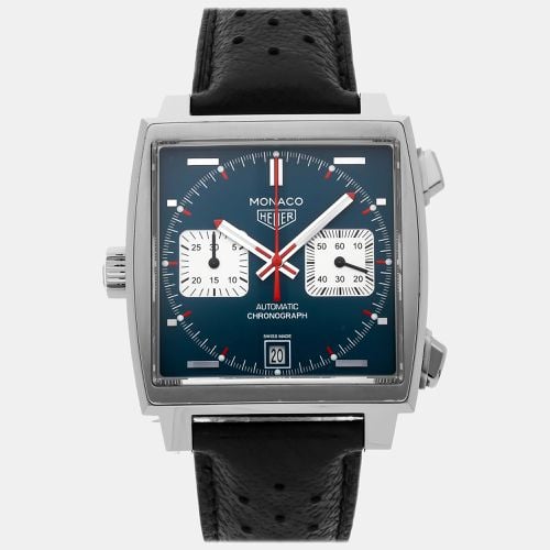 Stainless Steel Monaco CAW211P.FC6356 Automatic Men's Wristwatch 39 mm - Tag Heuer - Modalova