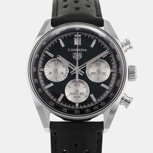 Stainless Steel Carrera CBS2210.FC6534 Automatic Men's Wristwatch 39 mm - Tag Heuer - Modalova