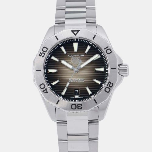 Stainless Steel Aquaracer Automatic Men's Wristwatch 40 mm - Tag Heuer - Modalova