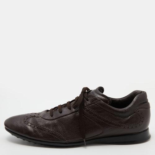 Dark Brogue Leather Lace Up Derby Size 44.5 - Tod's - Modalova