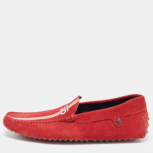 For Ferrari Suede Slip On Loafers Size 42 - Tod's - Modalova