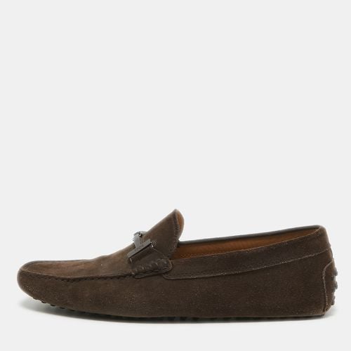 Suede Double T Loafers Size 44.5 - Tod's - Modalova