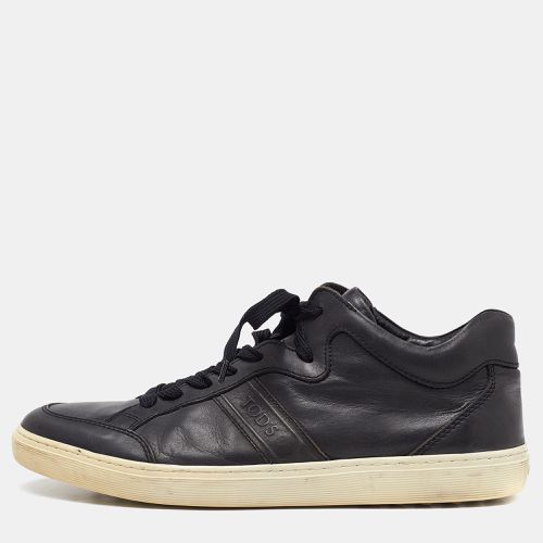 Midnight Leather Low Top Sneakers Size 42.5 - Tod's - Modalova