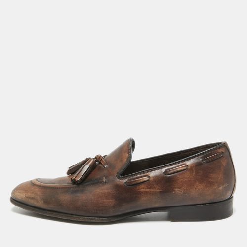 Leather Edgar Tassel Loafers Size 40 - Tom Ford - Modalova