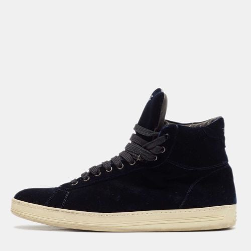 Velvet Russell High Top Sneakers Size 45 - Tom Ford - Modalova