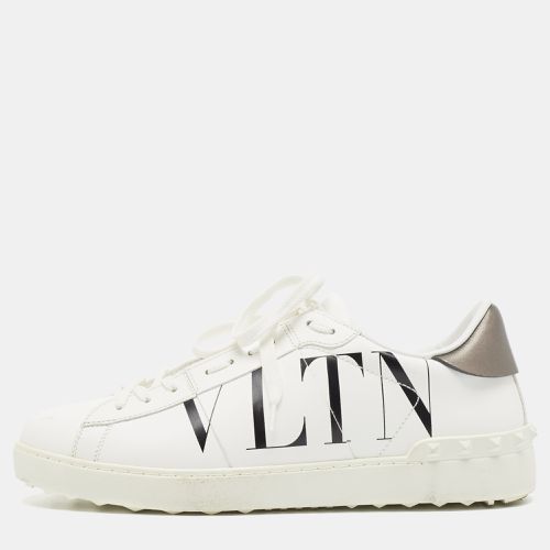 Leather VLTN Lace Up Sneakers Size 42 - Valentino - Modalova