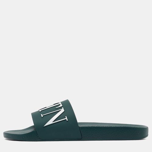 Rubber VLTN Flat Sandals Size 45 - Valentino - Modalova