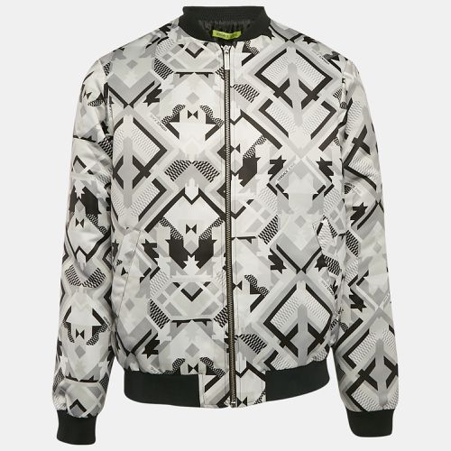 Geometric Print Synthetic Bomber Jacket M - Versace Jeans - Modalova