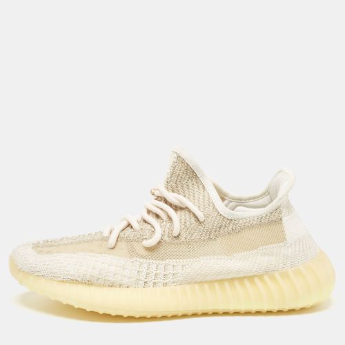 Knit Fabric Boost 350 V2 Natural Sneakers Size 41 1/3 - Yeezy x Adidas - Modalova